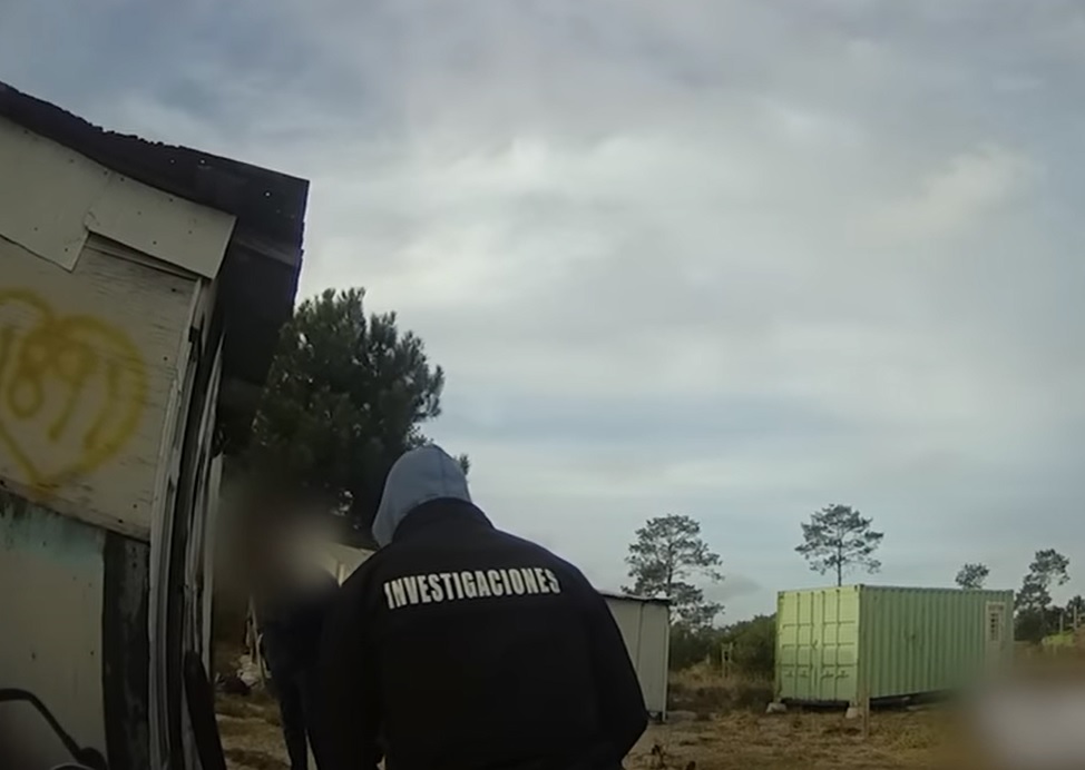 Operativo policial en Pinamar Norte. Foto: Ministerio del Interior