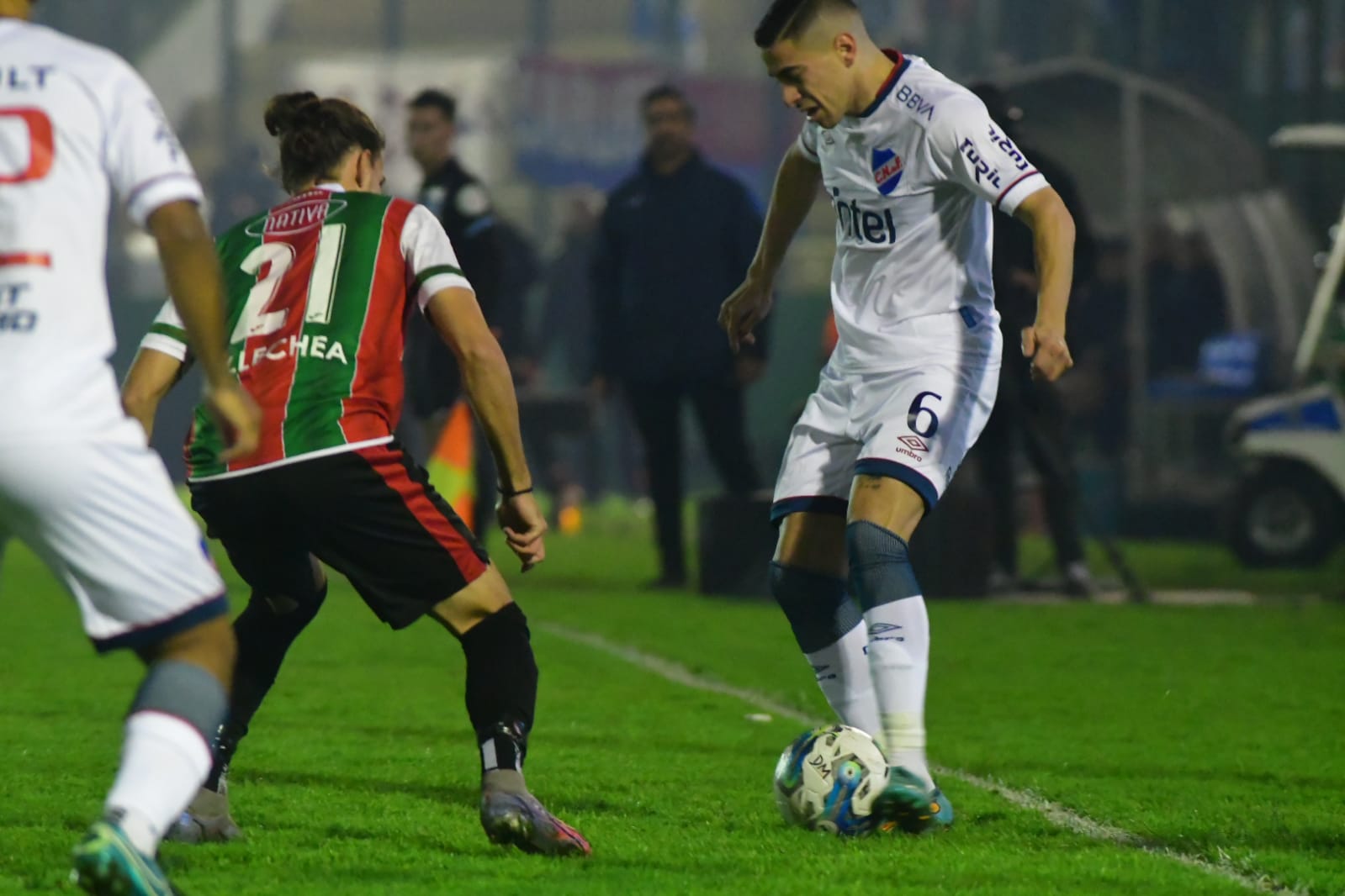 Camilo Cándido en el Deportivo Maldonado-Nacional. Foto: Francisco Flores.