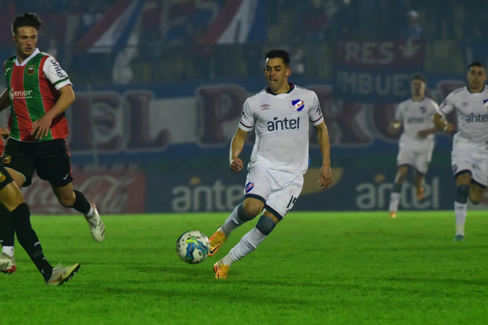 Diego Rodríguez en el Deportivo Maldonado-Nacional. Foto: Francisco Flores.