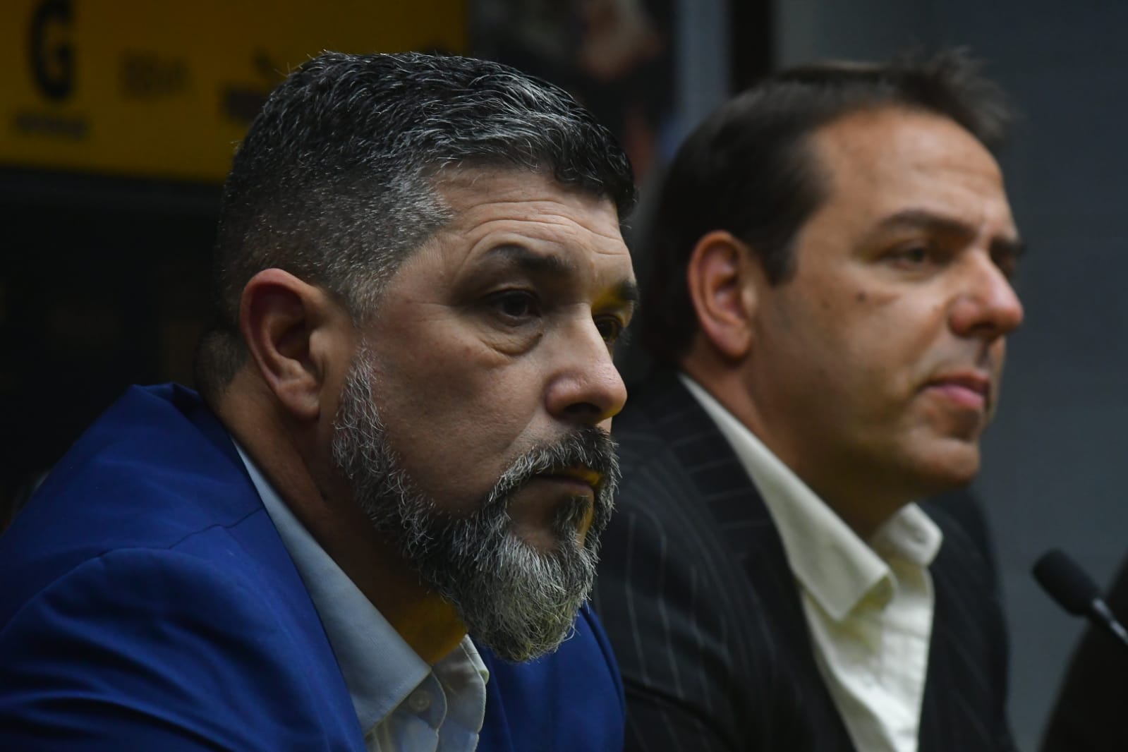 Leonardo Ramos presentado como nuevo técnico de Peñarol. Foto: Francisco Flores.