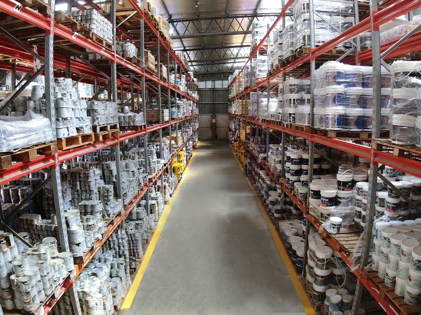 Almacenamiento en Sinteplast. Foto: Sinteplast