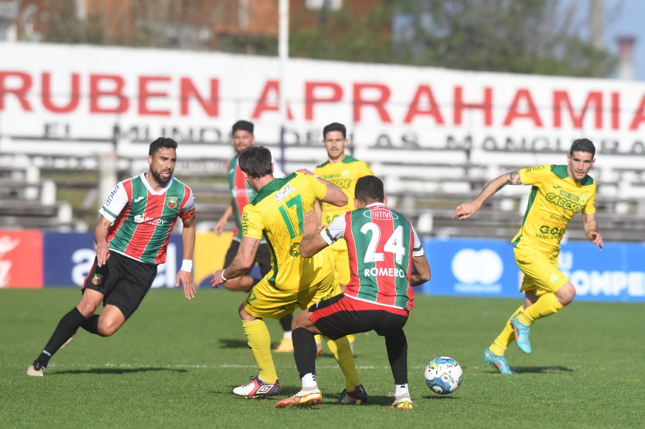 Deportivo Maldonado vs. Cerrito. Foto: Juan Manuel Ramos