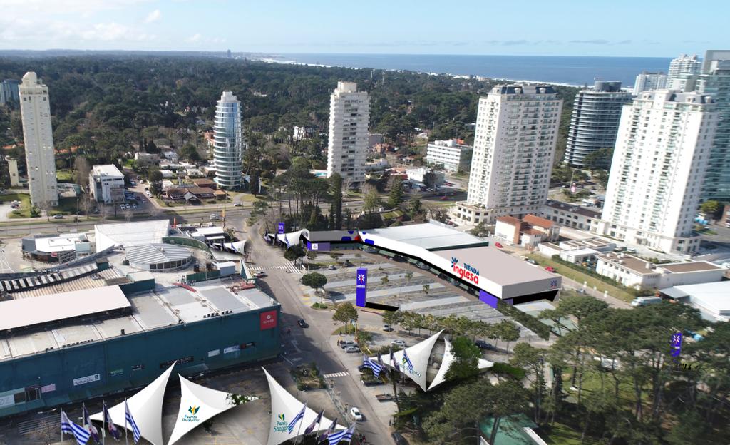 El supermercado tendrá más de 2.000 metros cuadrados de sala de venta y estará conectado con la parte del shopping que no fue afectada por el incendio.