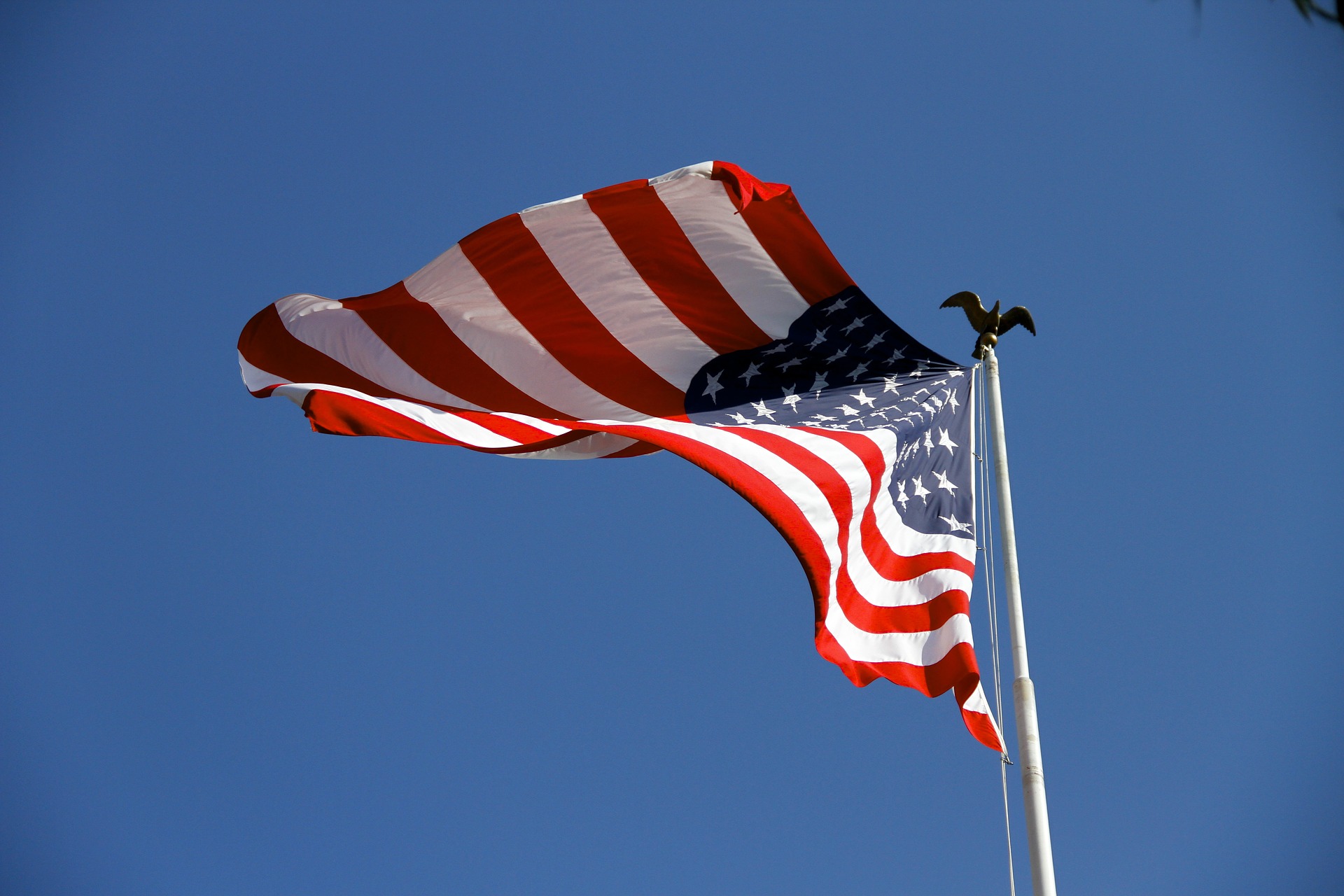 Bandera de Estados Unidos. Foto: Pixabay