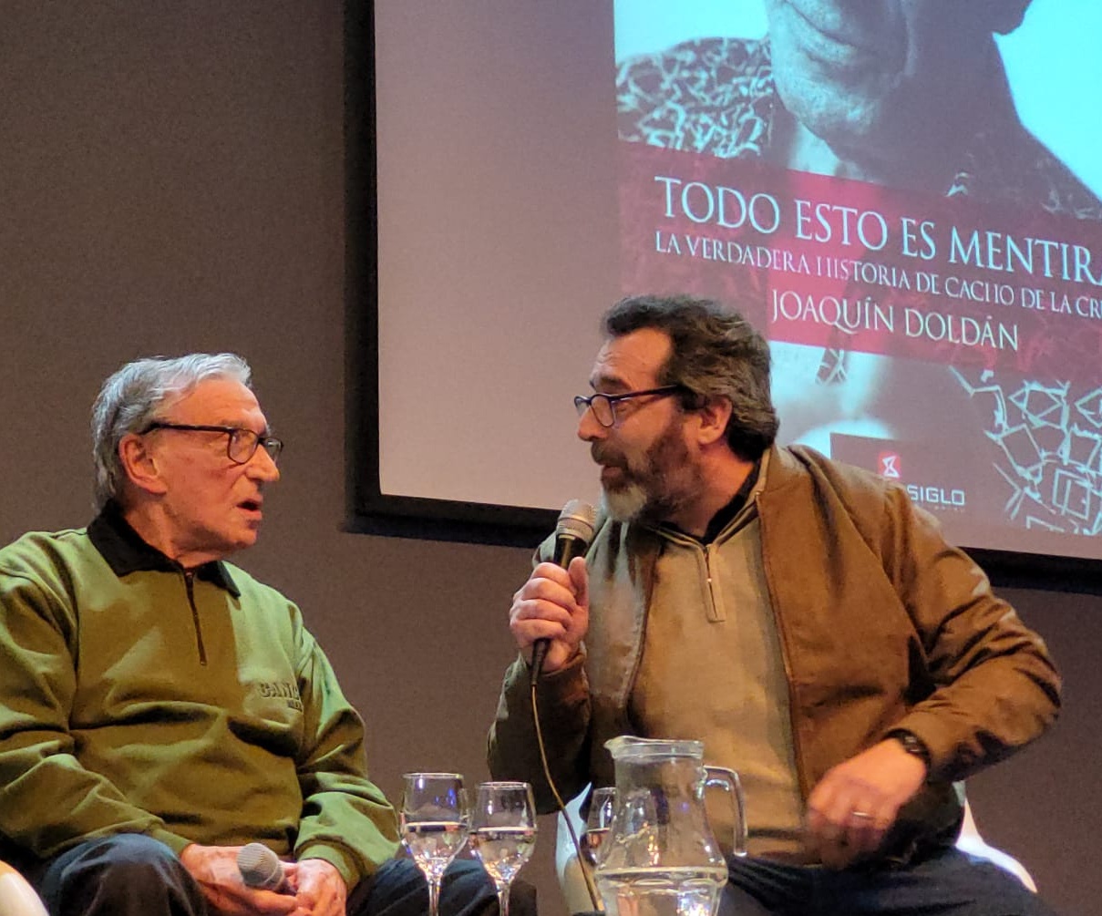 Cacho De La Cruz y Joaquín Doldán. Foto: Difusión.
