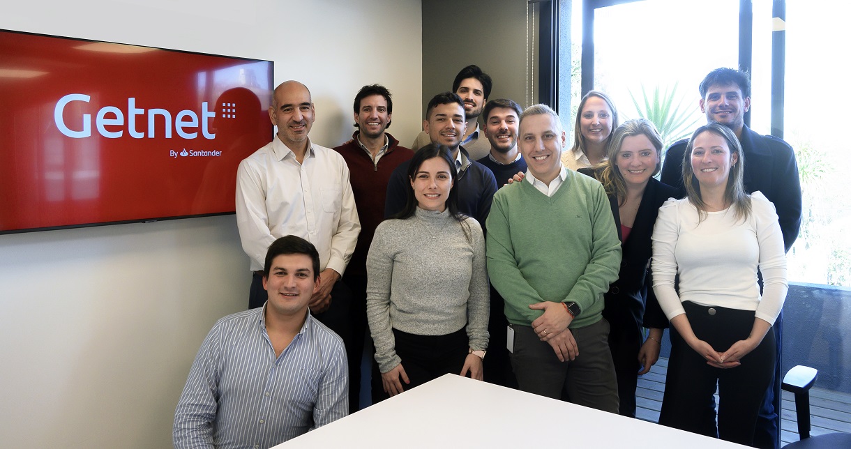 El equipo de Getnet en Uruguay.