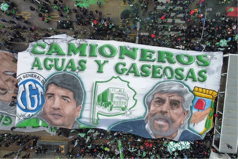 Manifestación en Argentina.