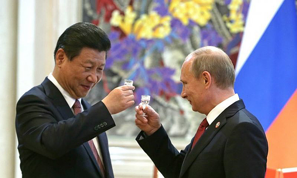 Xi Jinping y Vladimir Putin. Foto: AFP.