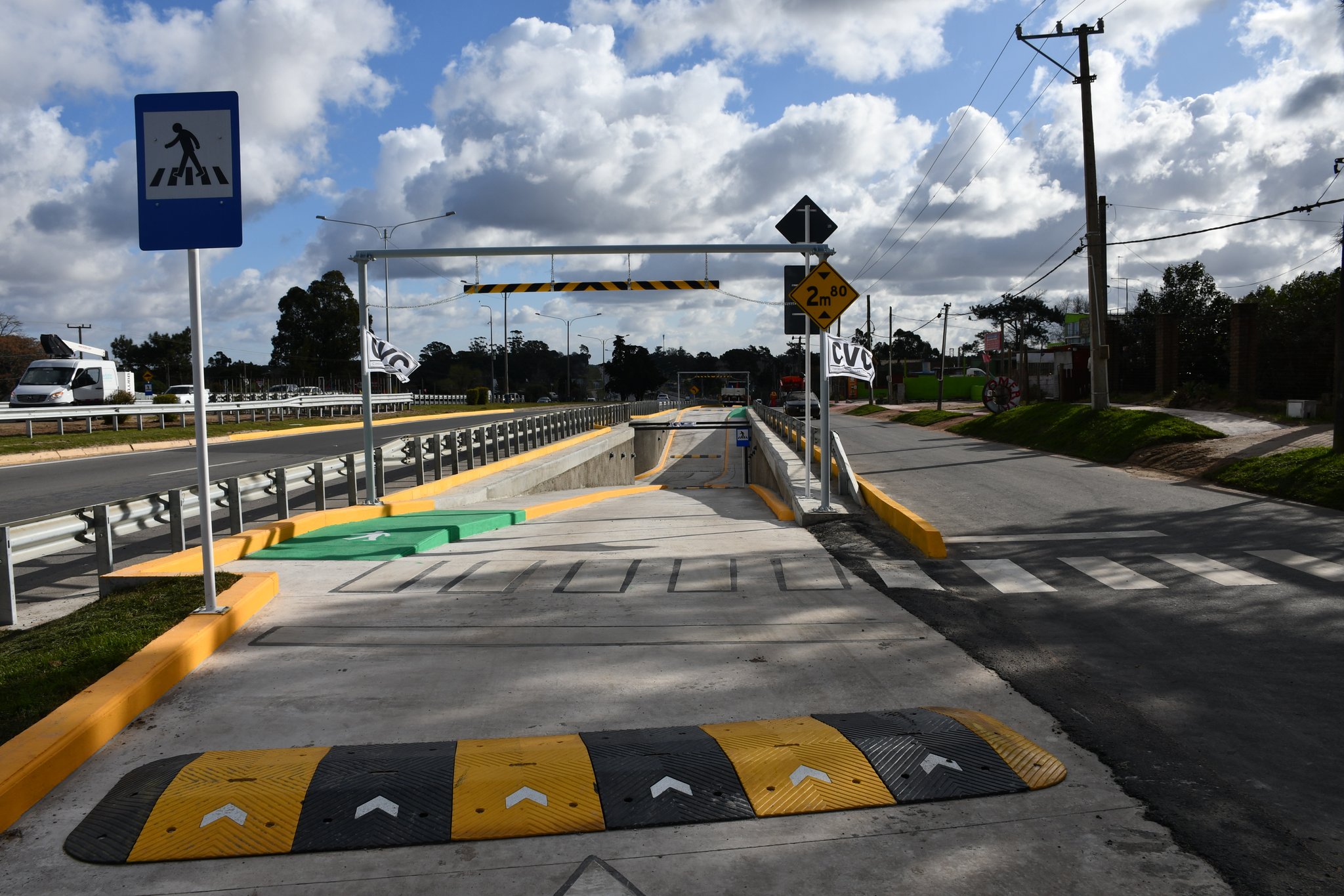 Pasajes subterráneos de Pinamar. Foto: @mtopuy