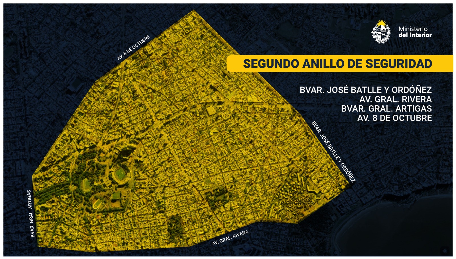 Operativo de seguridad Peñarol-Benfica.