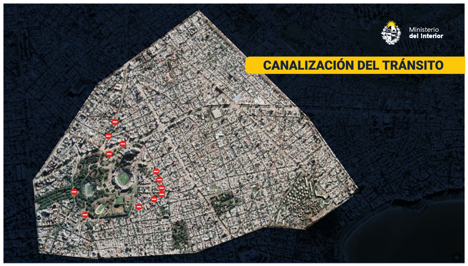 Operativo de seguridad Peñarol-Benfica.