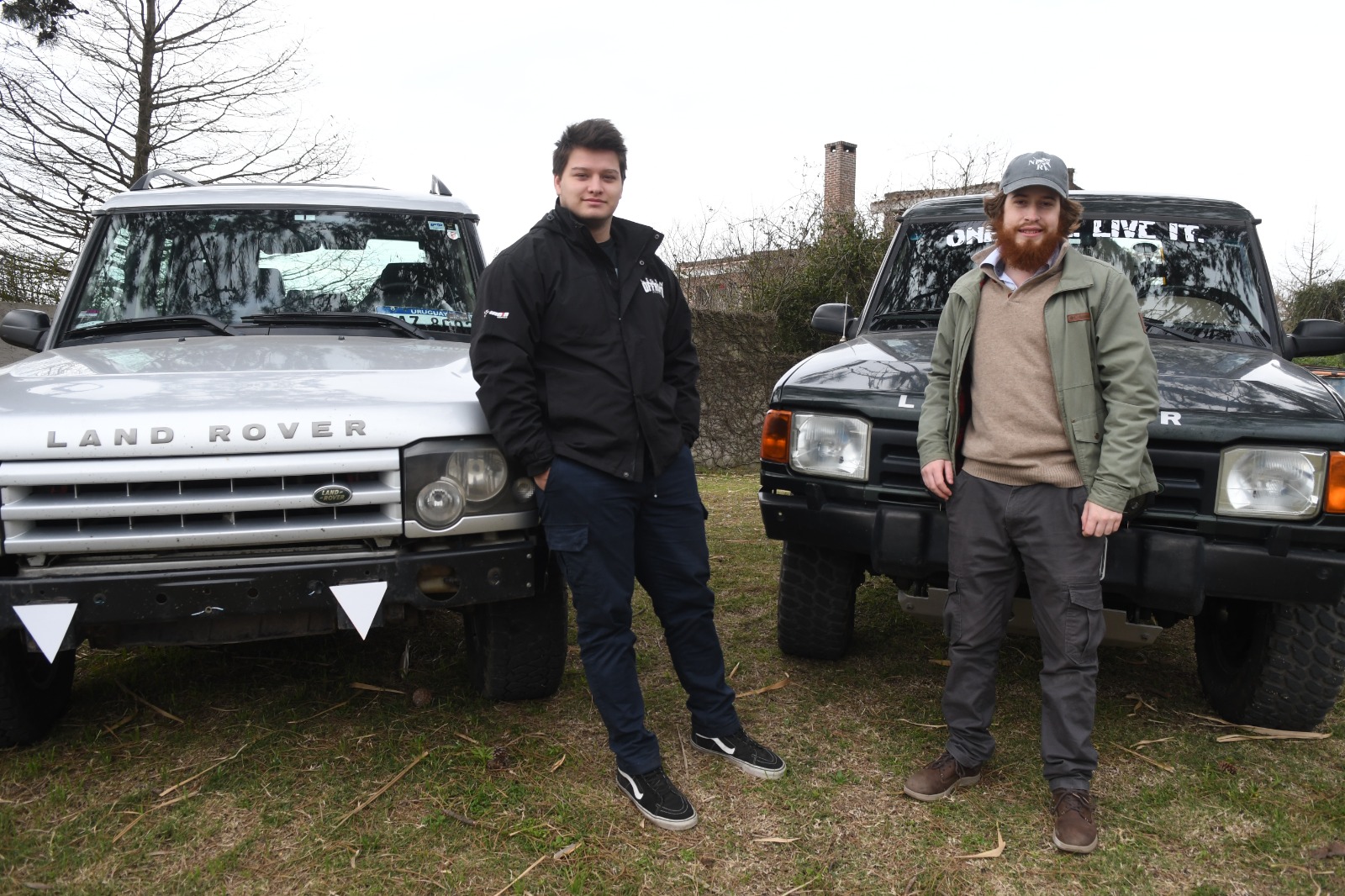 Lukas Alcaín y Pablo San Martín Land Rover