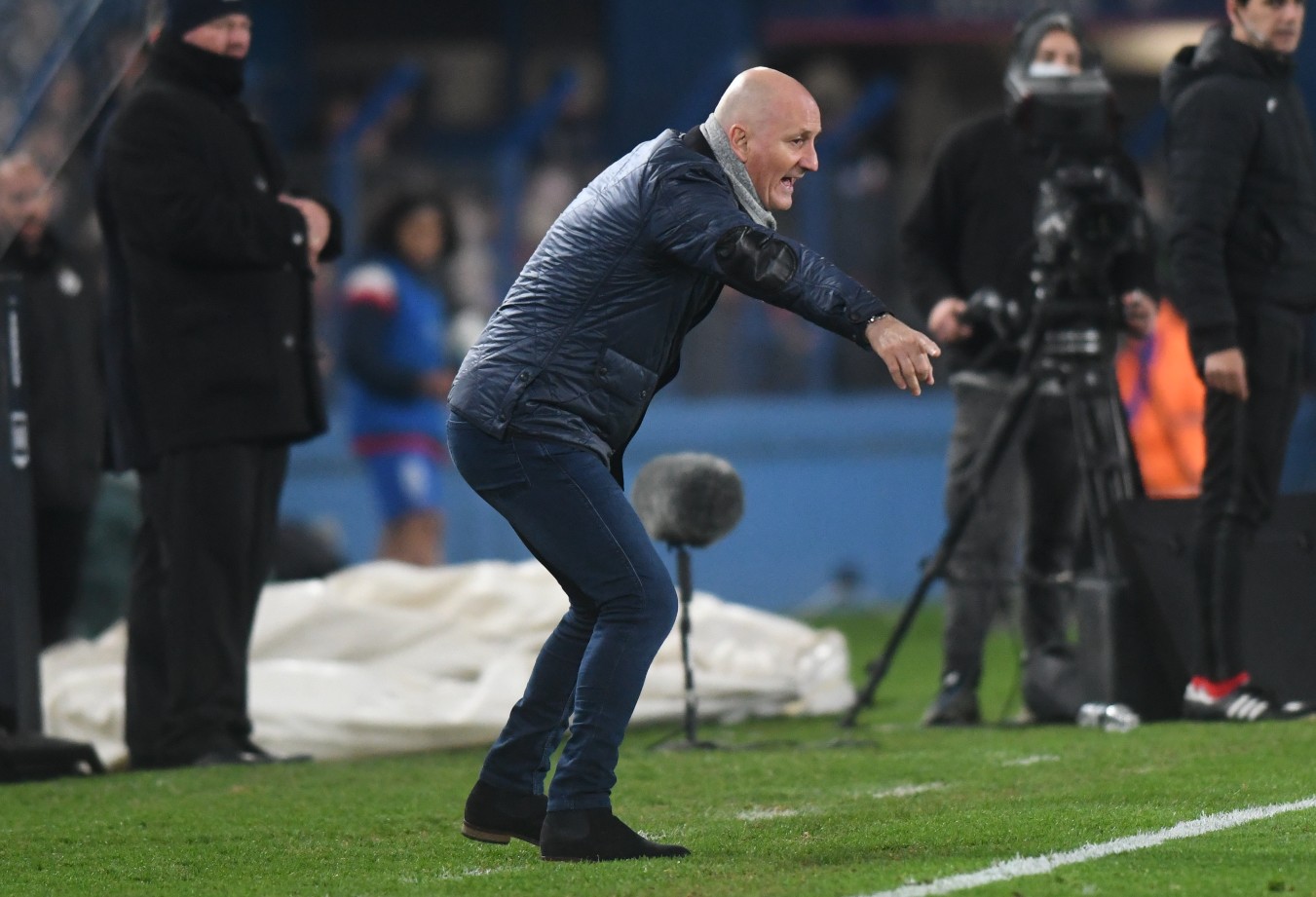 Pablo Repetto en el duelo entre Nacional y Wanderers. Foto: Juan Manuel Ramos.