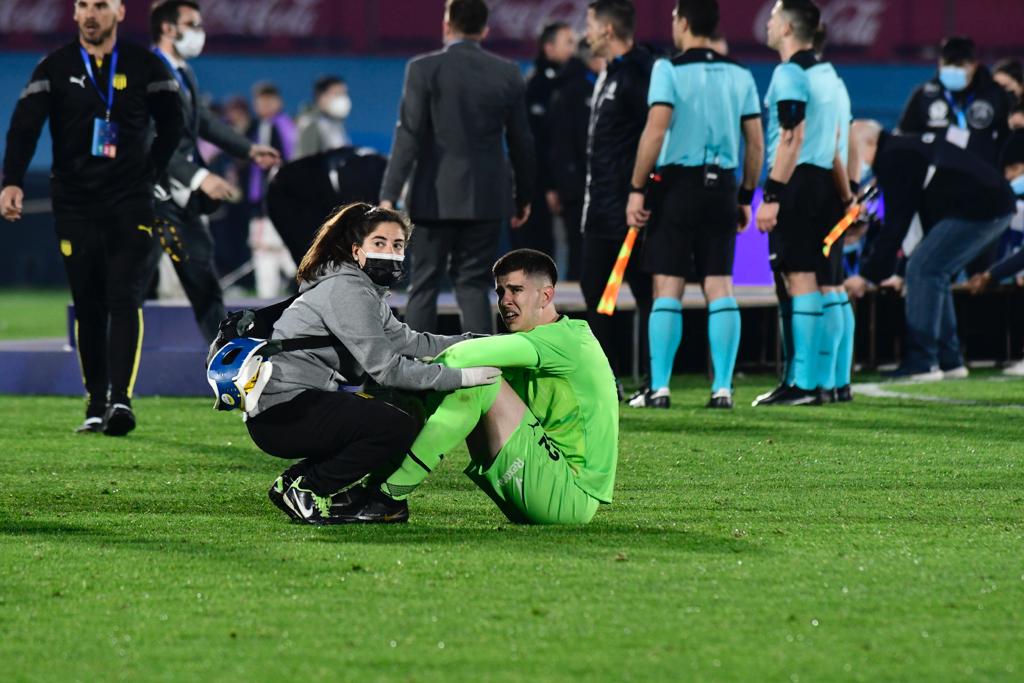 Randall Rodríguez tras perder la final Intercontinental. Foto: Leonardo Mainé.