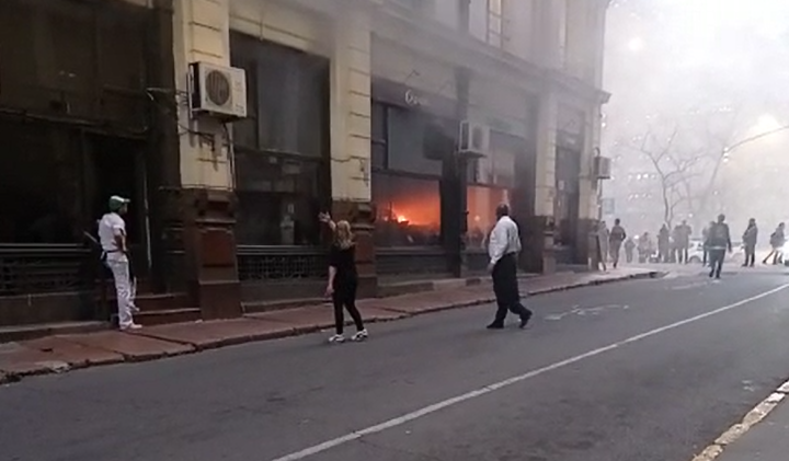 Incendio en un local de La Pasiva