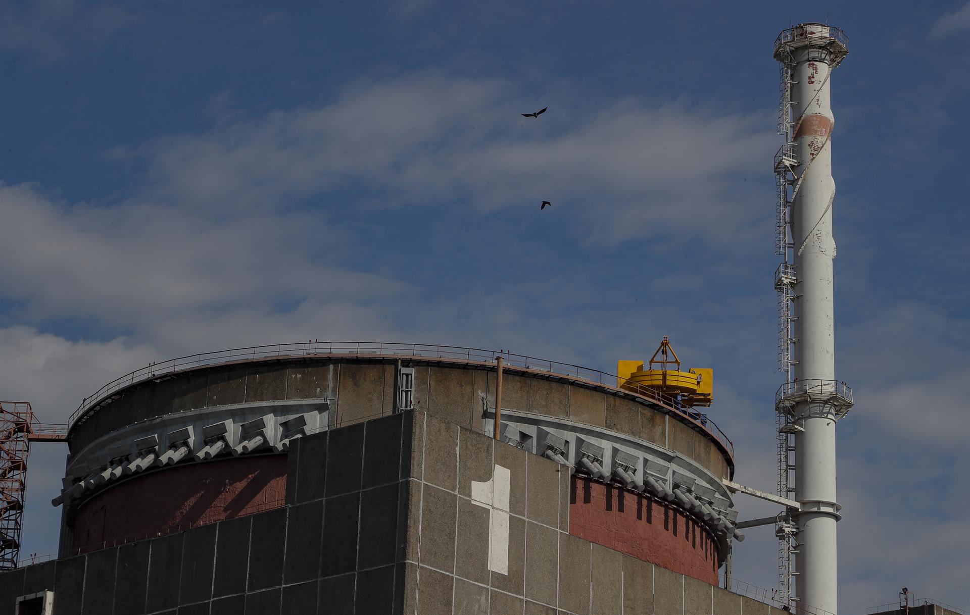 Central nuclear ucraniana de Zaporiyia. Foto: EFE