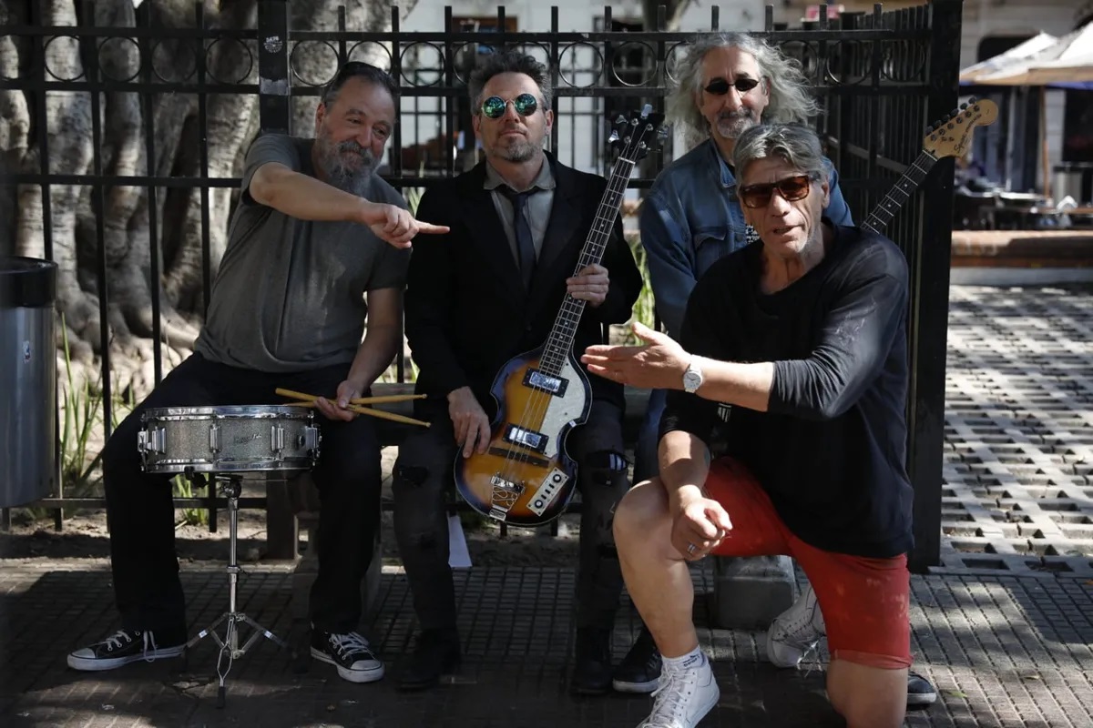 Ultimátum, grupo creador de "Eduardo, vení a buscar a Juan Cruz". Foto: Fabián Marelli - LA NACION (GDA)