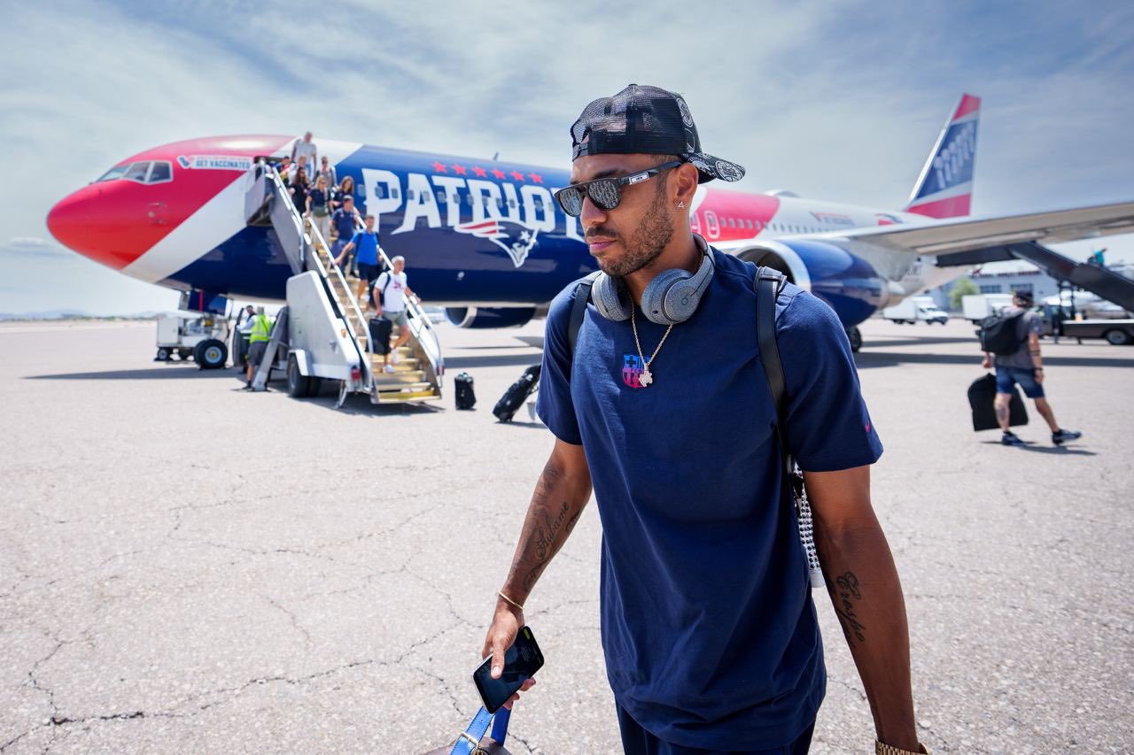 Pierre-Emerick Aubameyang. Foto: Prensa Barcelona.