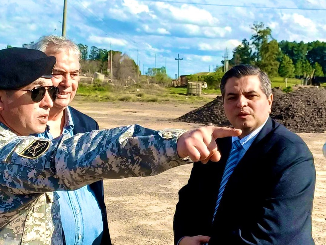 Luis Calabria junto a Luis Alberto Heber. Foto: @LuisCalabria