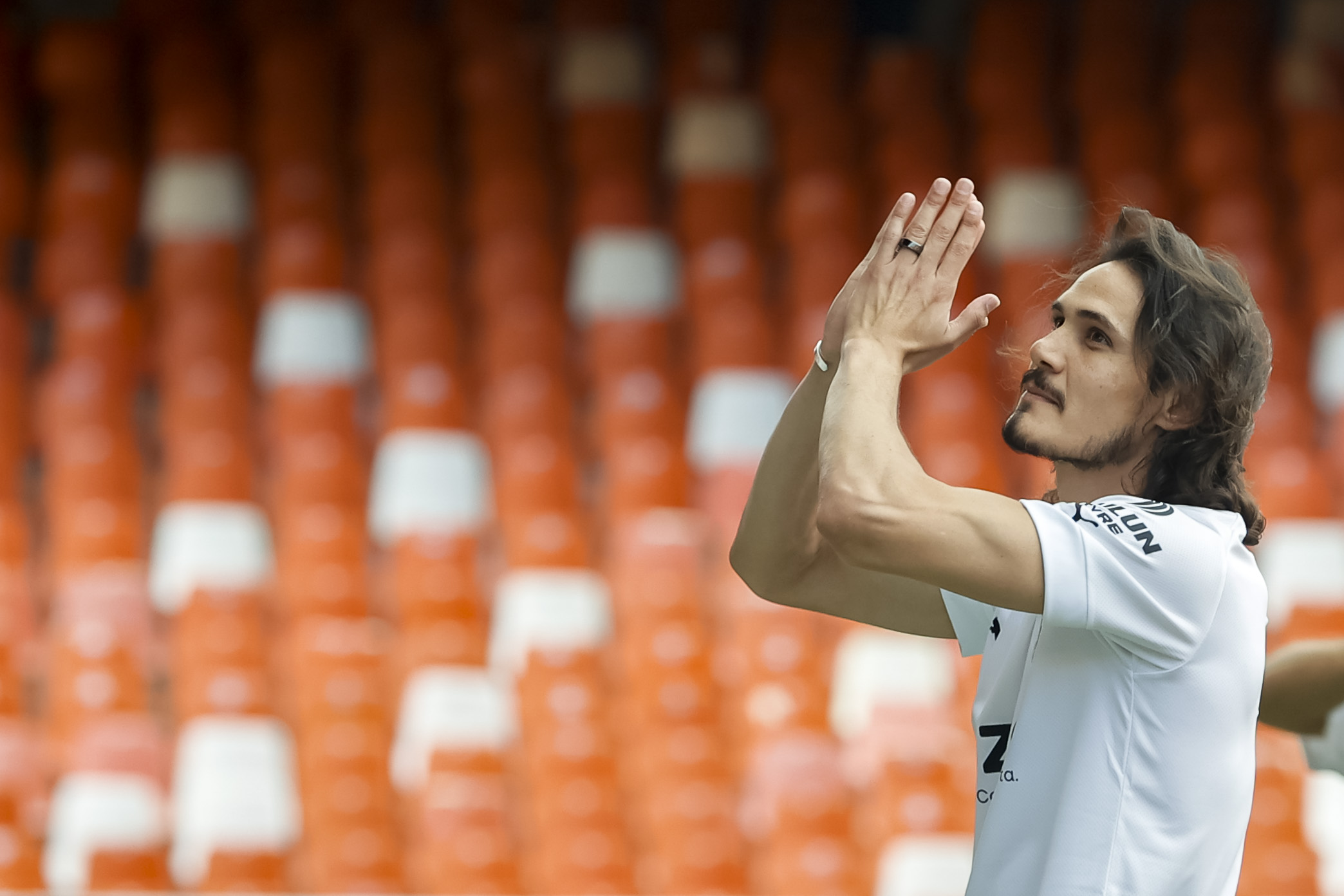 Edinson Cavani. Foto: EFE.