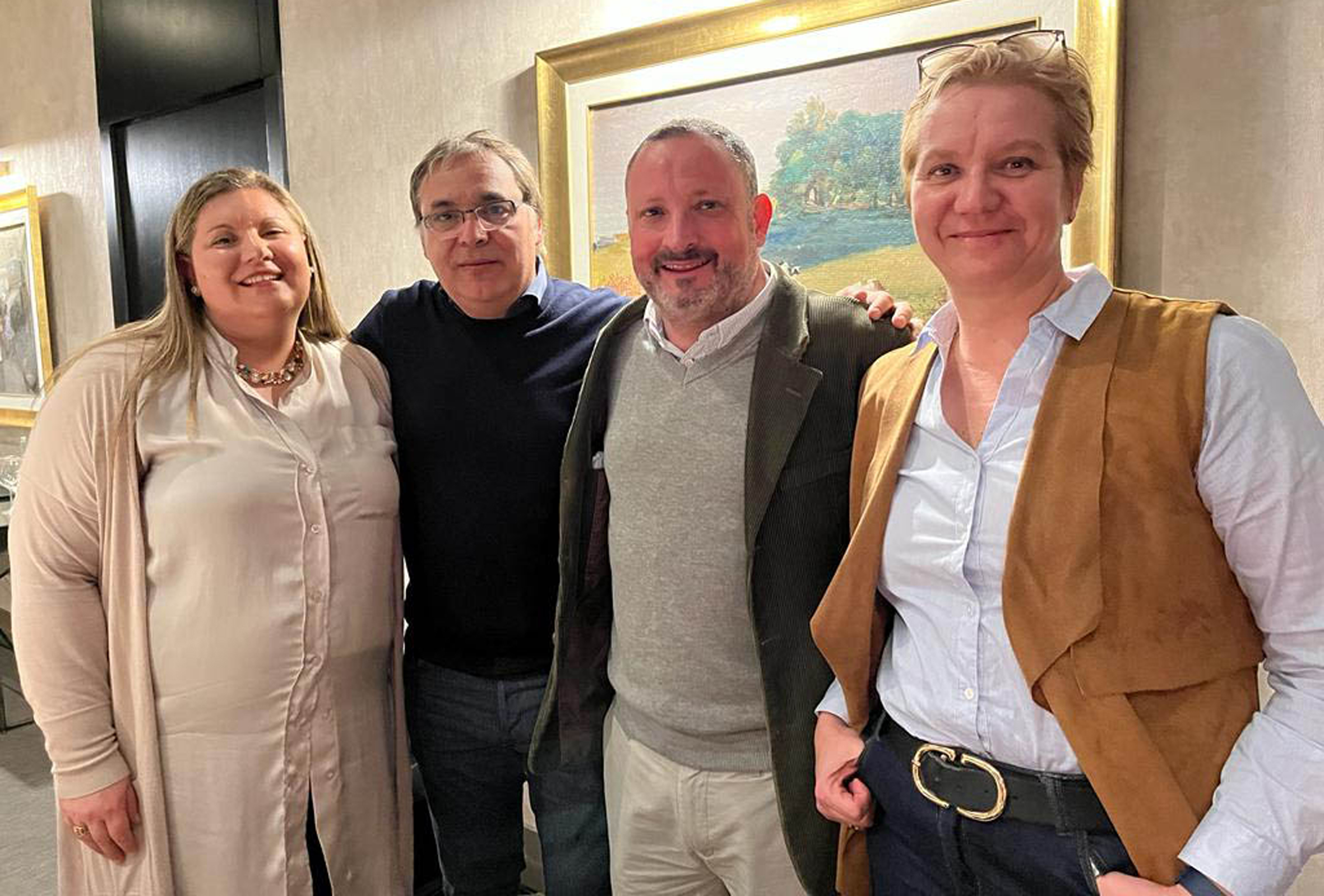 Carla Salvadori, Gabriel Rolón, Gabriel Sanchís, Claudia Garín Reherman