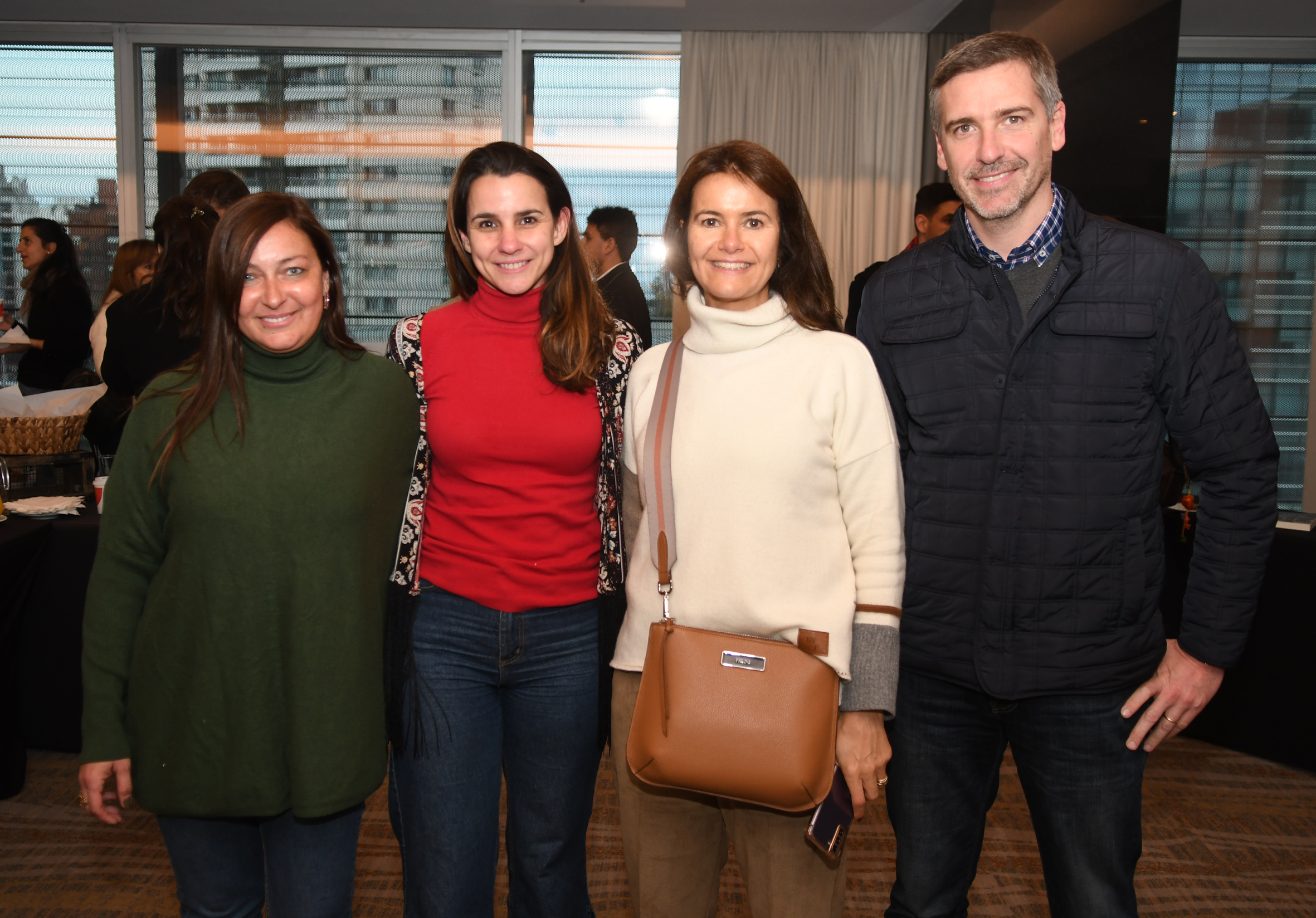 Carolina Casal, Jessica Charamelo, Inés Arrospide, Fernando Aldabalde