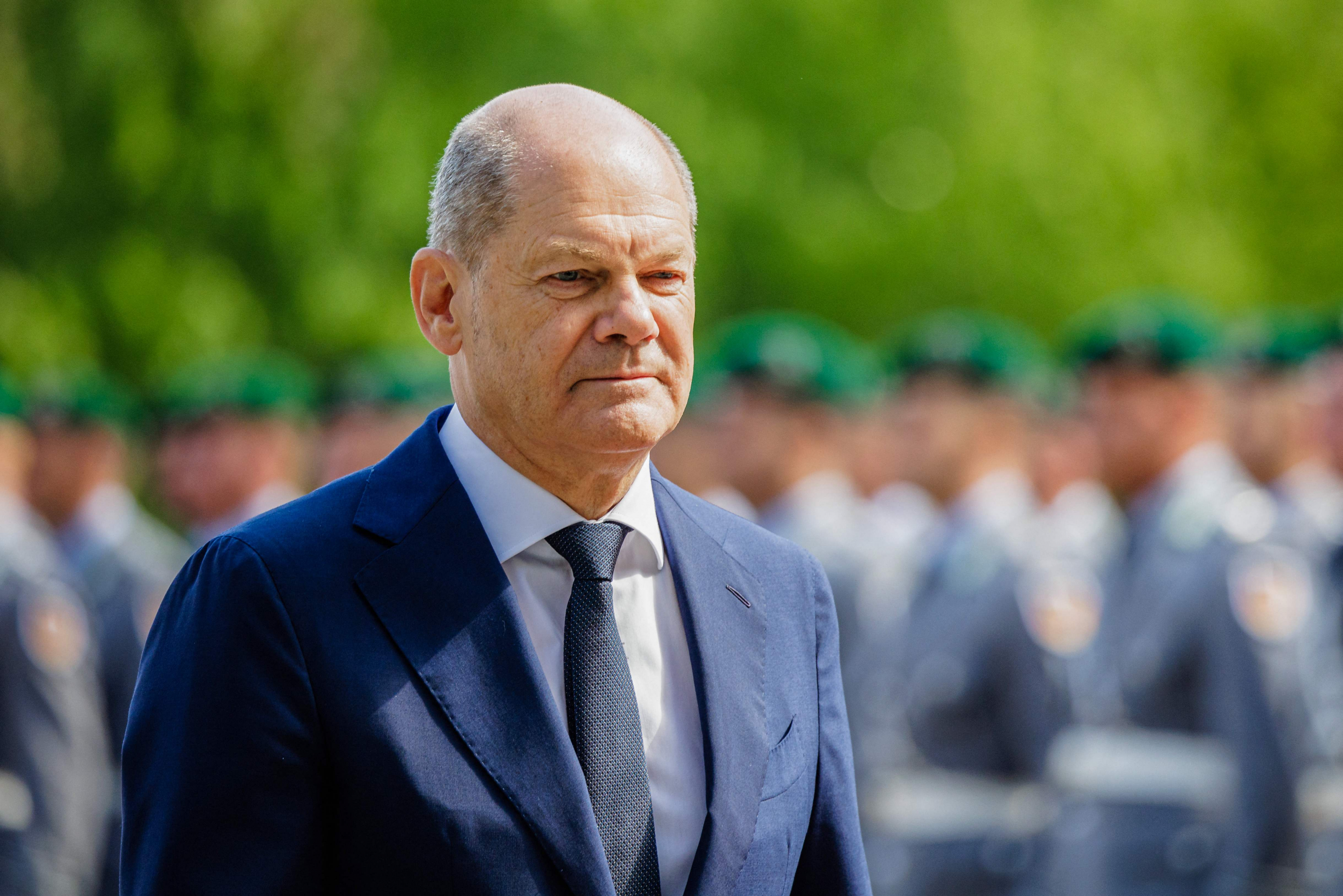 El canciller alemán Olaf Scholz. Foto: AFP.