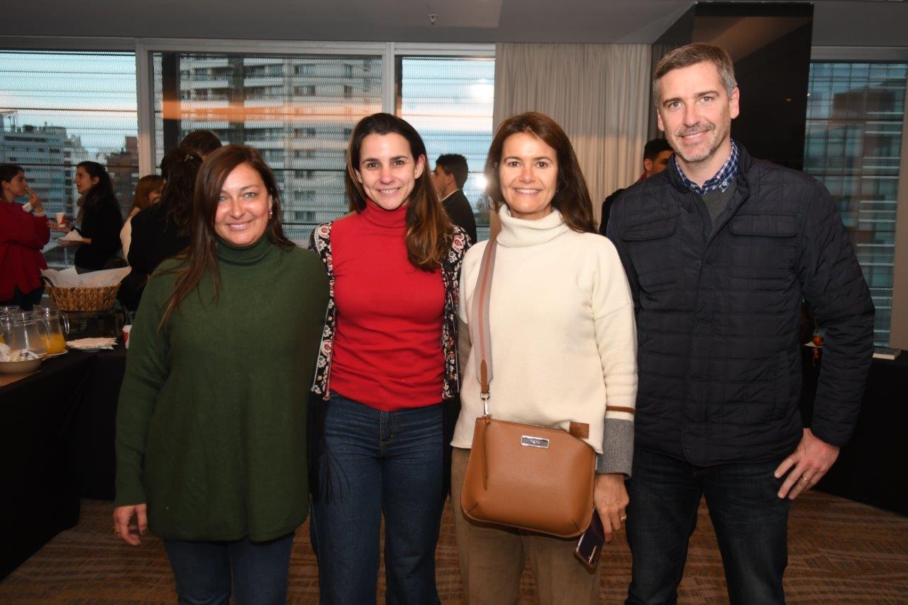Carolina Casal, Jessica Charamelo, Inés Arrospide, Fernando Aldabalde