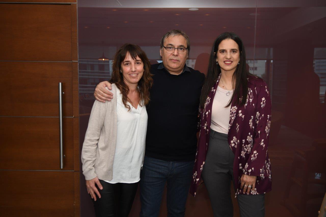 Lea Zampino, Gabriel Rolón, Déborah Friedman