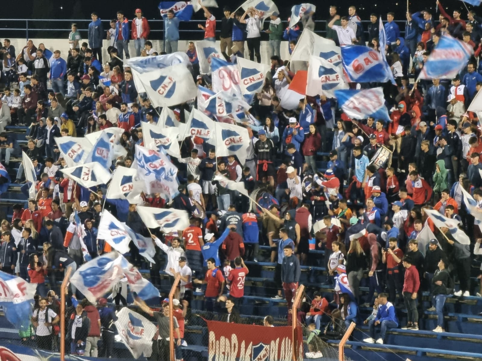 Ginella ante Miramar. Foto: Twitter Nacional.