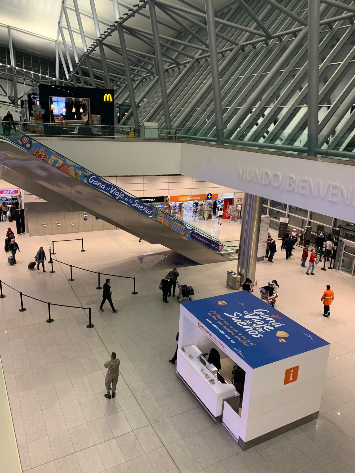 Aeropuerto de Carrasco lanza sorteo para el viaje de tus sueños