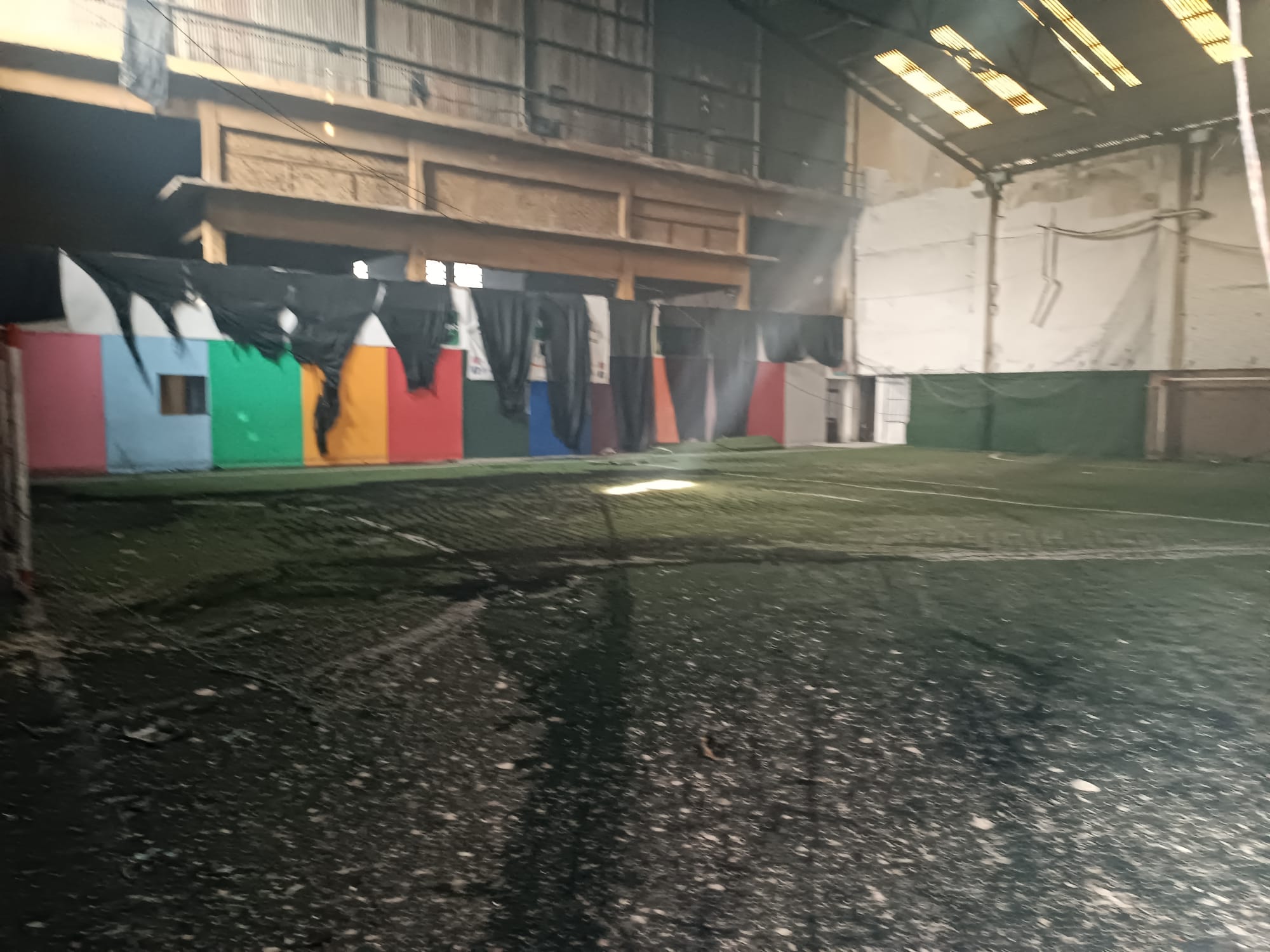 Incendio en exfábrica Bao Foto: Bomberos