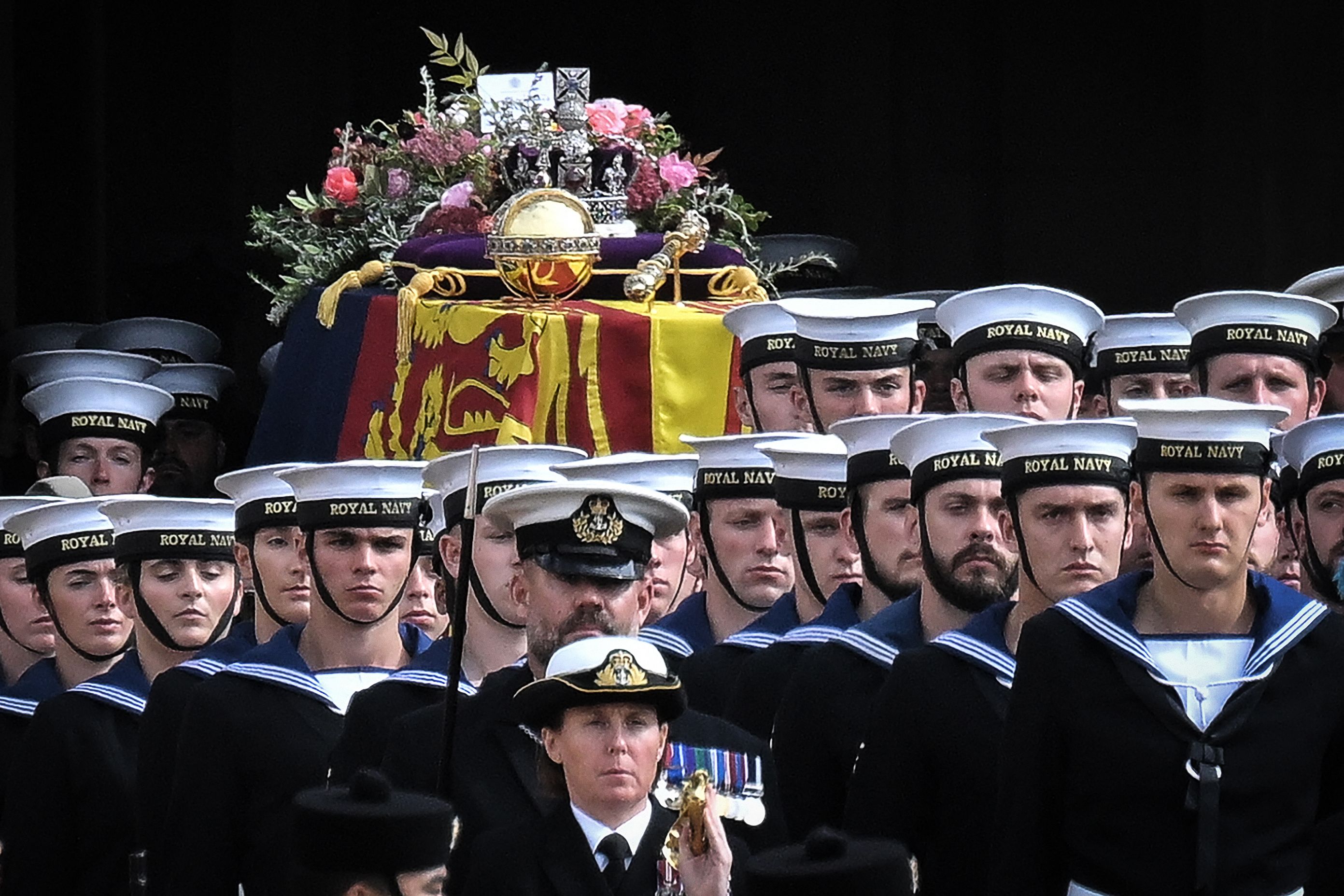 Funeral de la reina Isabel II. Foto: AFP
