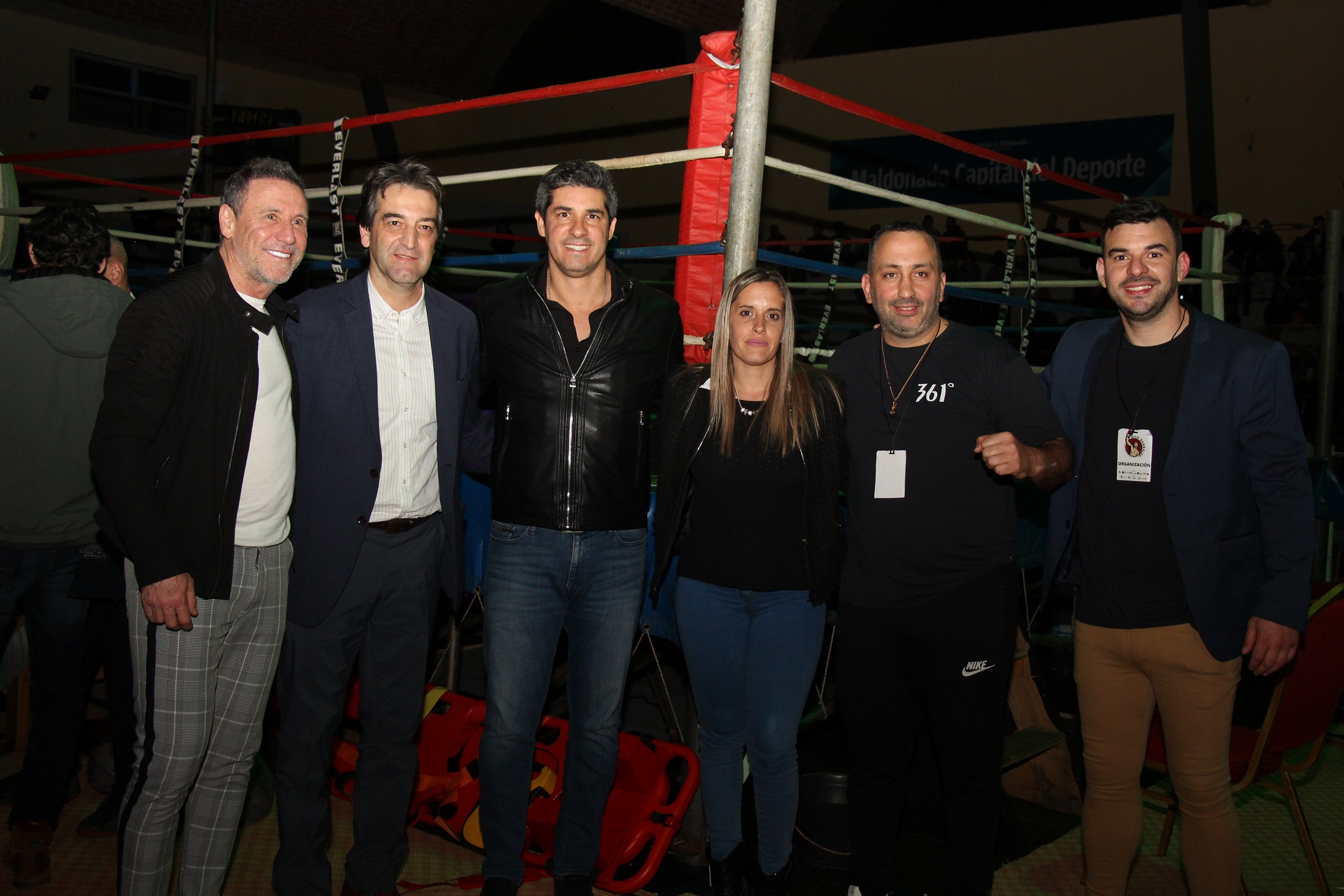 La velada de Maldonado Boxea en el Campus. Foto: Intendencia de Maldonado.