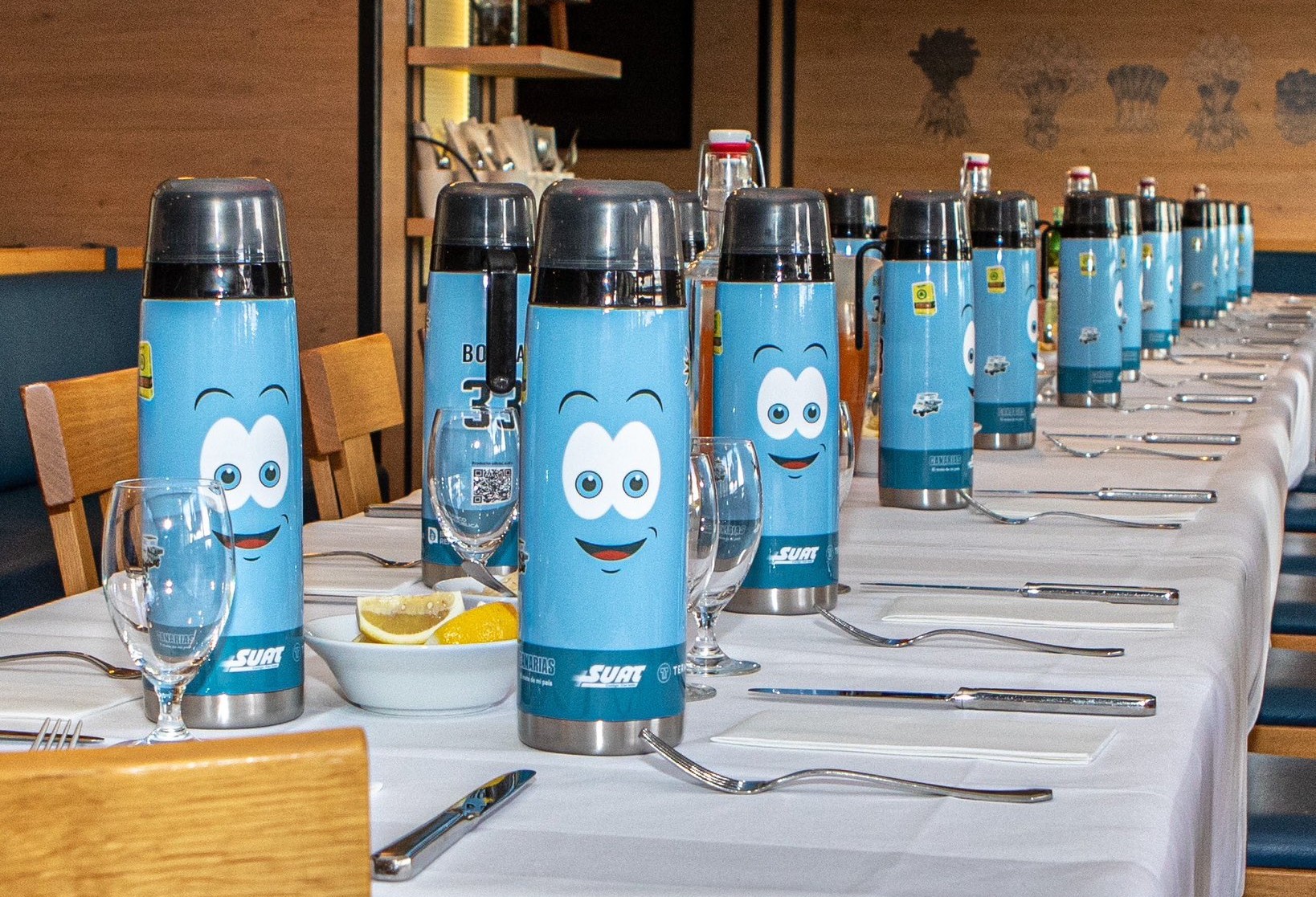 Botija, la mascota de la selección. Foto: @Uruguay.