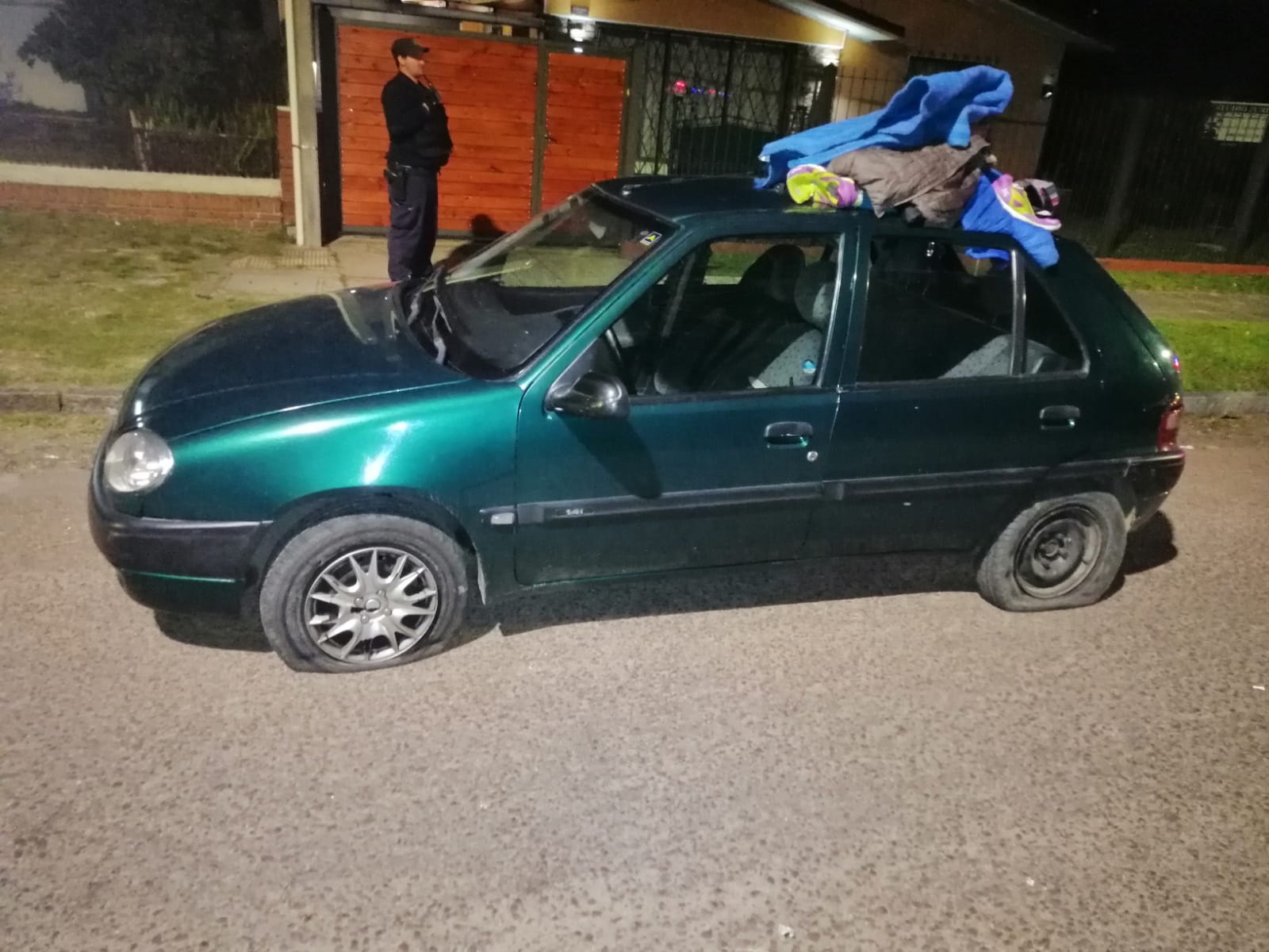 Persecución policial. Foto: Policía de Canelones