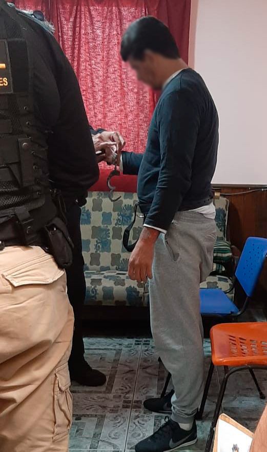 Delincuente extraditado. Foto: Ministerio del Interior