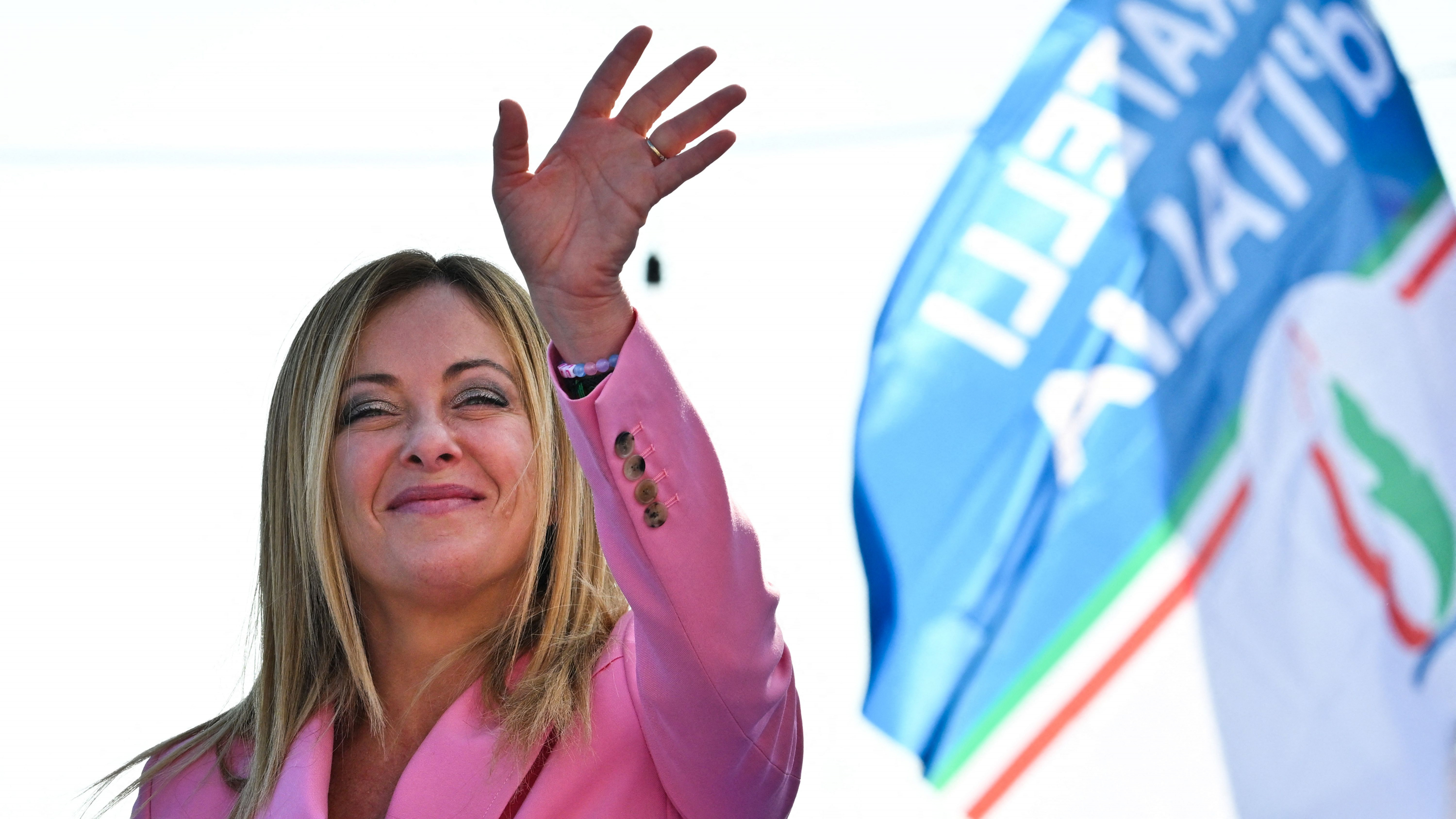 Giorgia Meloni. Foto: AFP