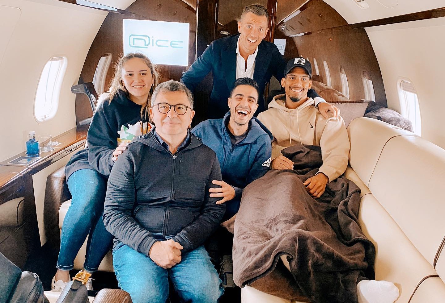 Ronald Araujo en su regreso a Barcelona. Foto: Joel González - Instagram.