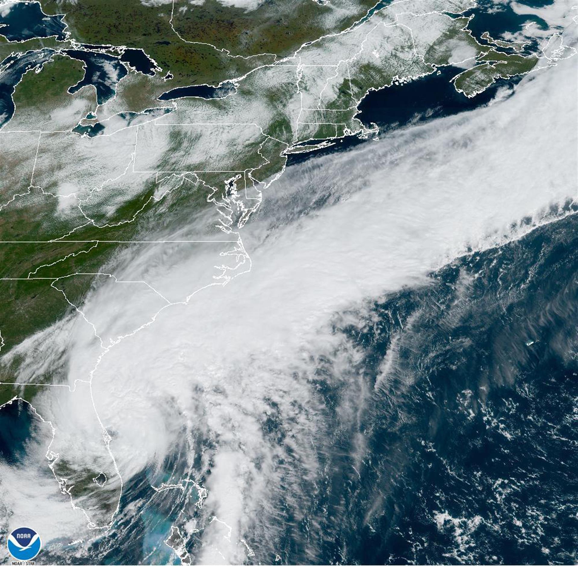 Huracán Ian. Foto: Efe