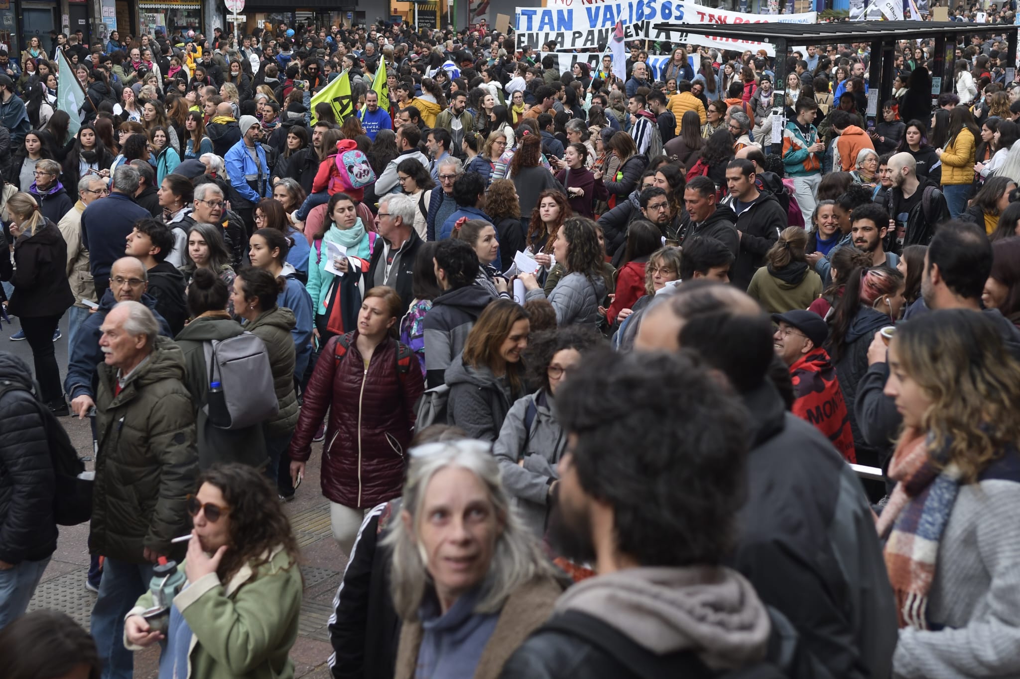 Marcha por la educación pública. Foto: Juan Manuel Ramos