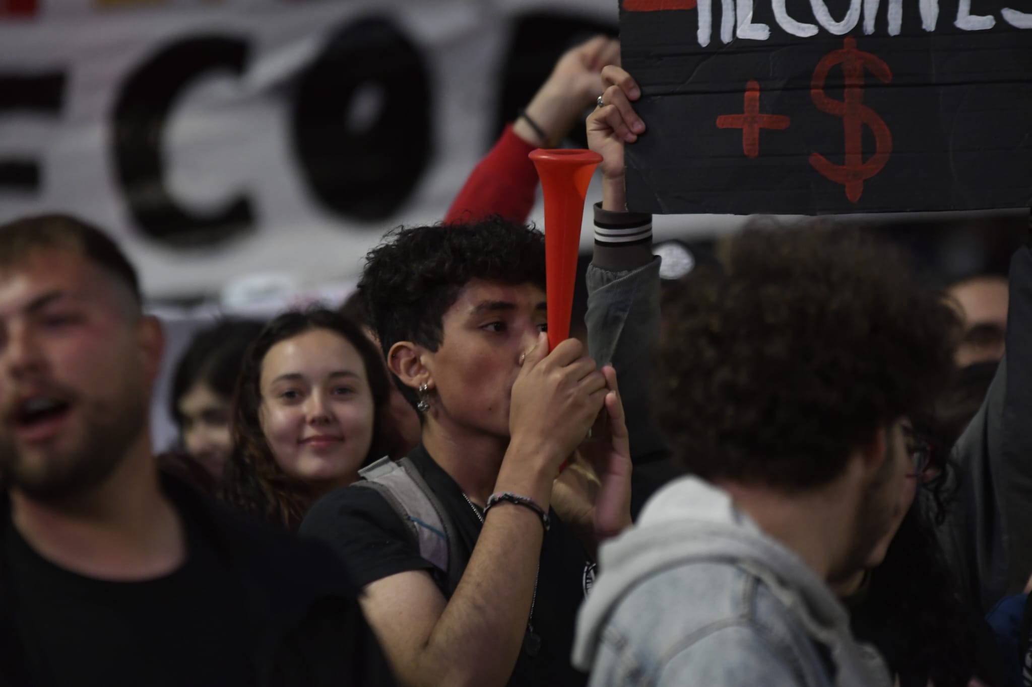 Marcha por la educación pública. Foto: Juan Manuel Ramos