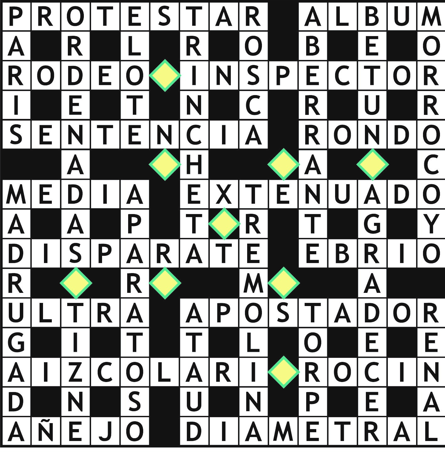 Solución del juego anterior.