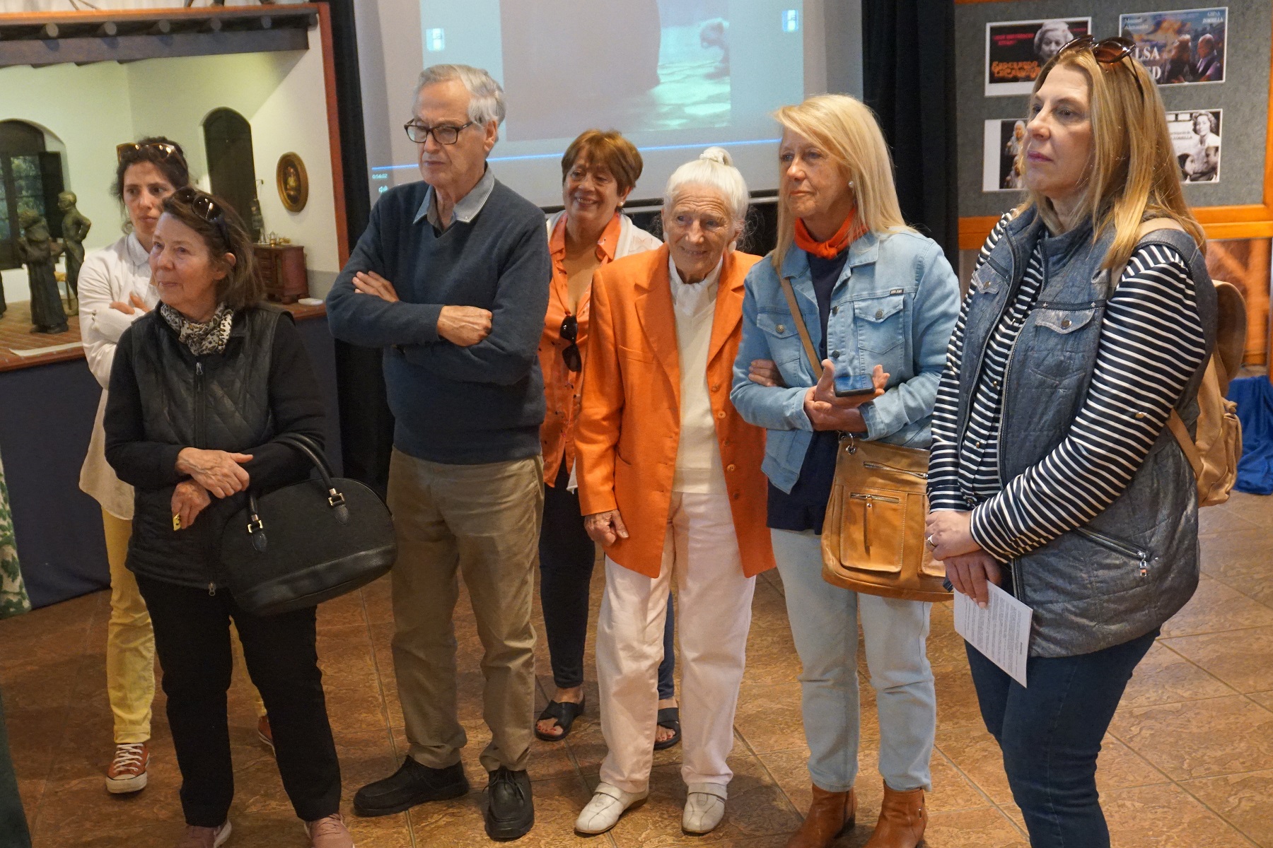 Paola Compare, Belkis Sabatino, Santiago Maroño, Haydee Montiel Astrada, Gabriela Eubel, Diana Dondo Serrano y Roxana Manucci.