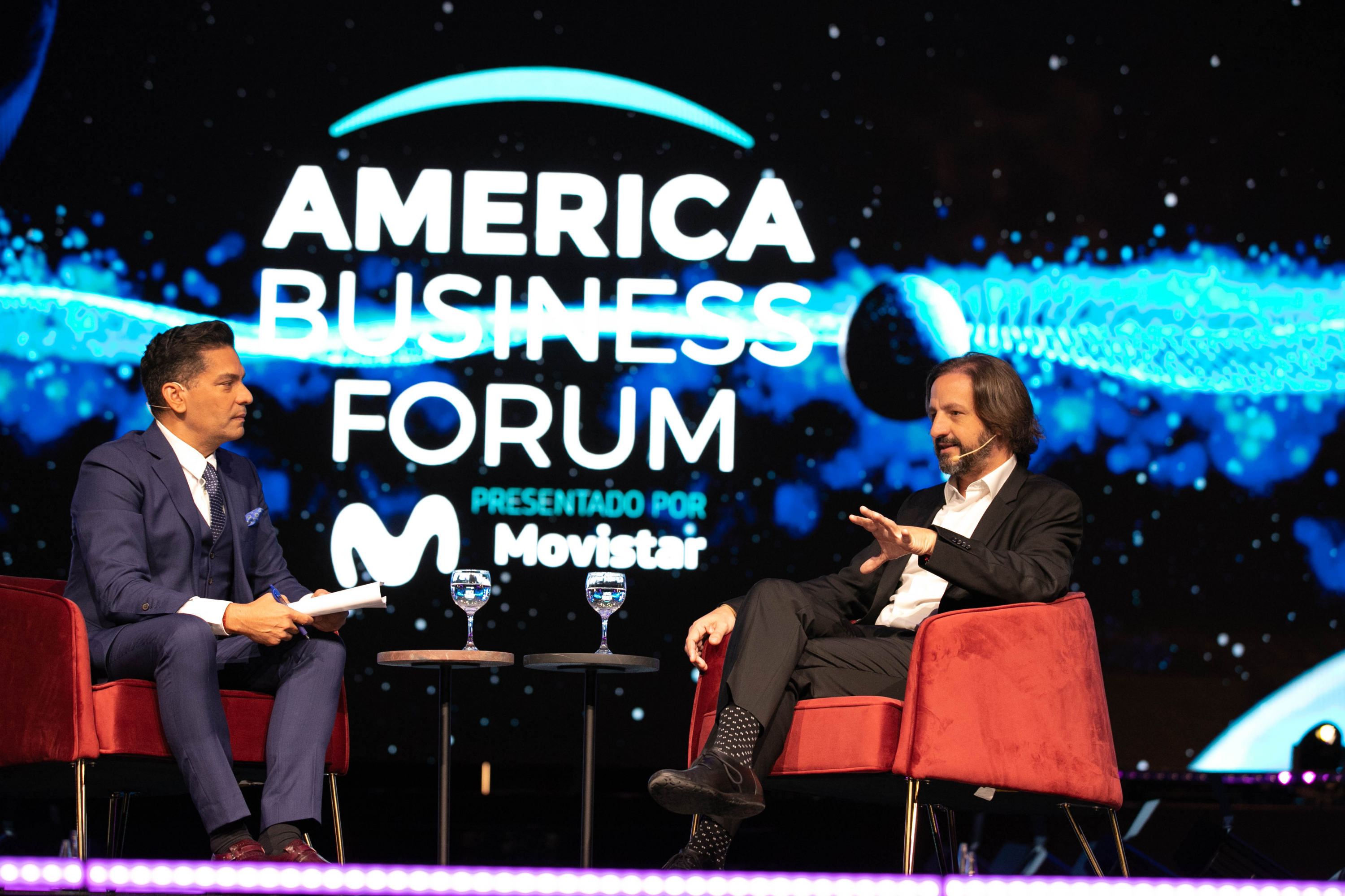 Pablo Iacoviello en el America Business Forum 2022.