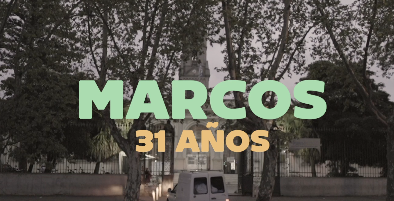 Campaña de salud mental, Marcos. Foto: Captura