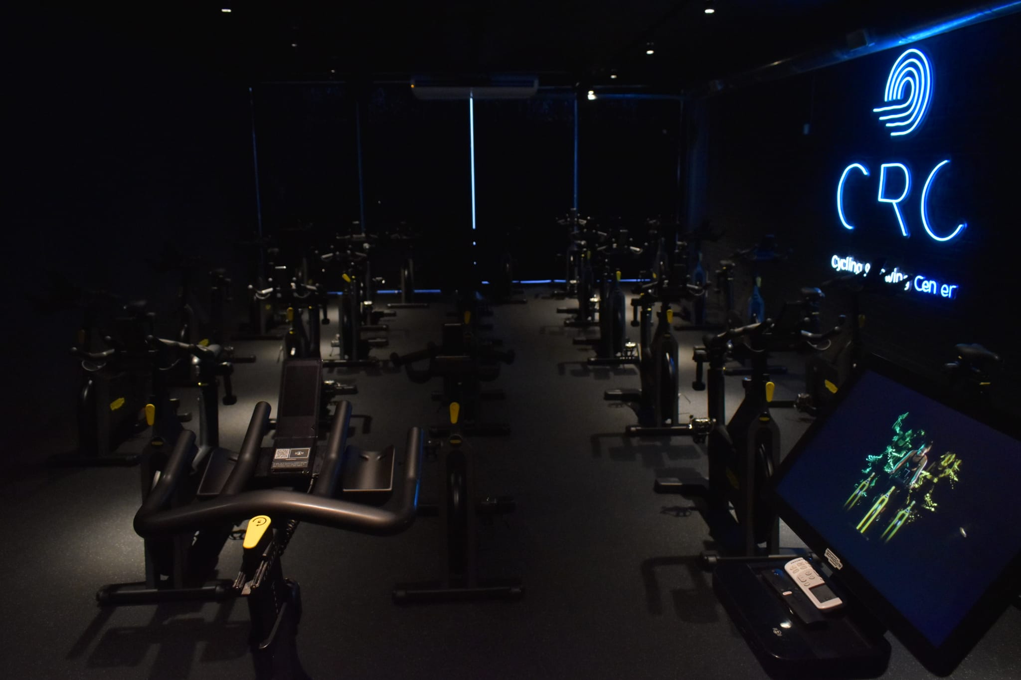 La sala de Cycling con la que cuenta CRC en sus instalaciones. Foto: Florencia Ferrer.