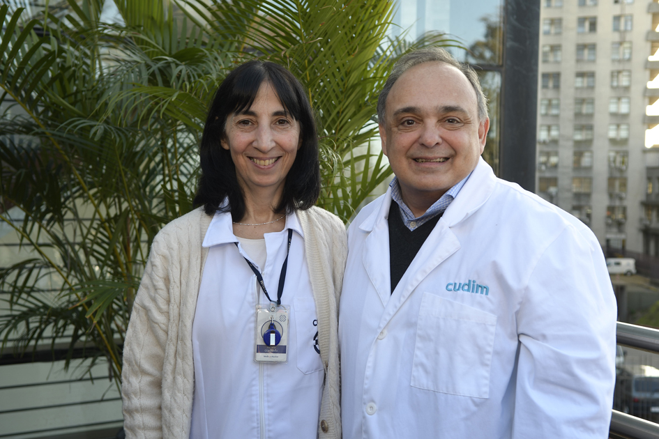 Adriana Quagliata y Omar Alonso. Foto: Leonardo Mainé.