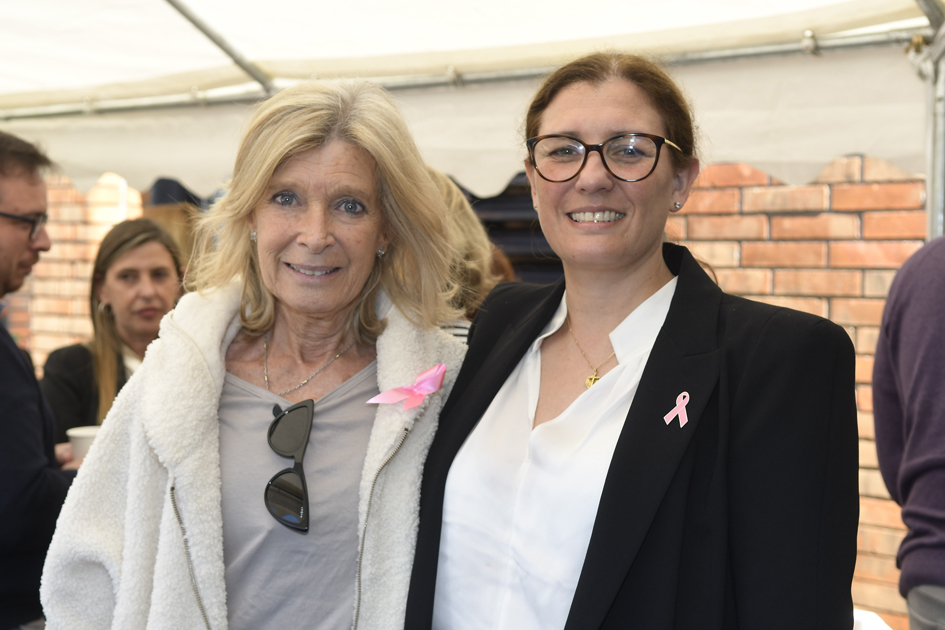 Cristina Berenbau y Raquel Paniagua. Foto: Leonardo Mainé.