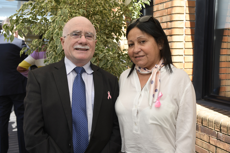 Jorge Lamela y Aldana Marrero. Foto: Leonardo Mainé.